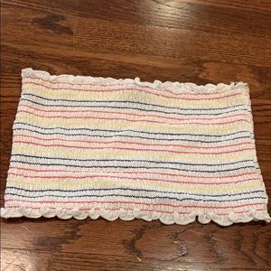 Multi Color Crop Tube Top